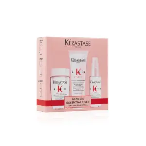 Kerastase Genesis - Essentials Set for Fortifying Anti Hair-Fall Set for Weakened Hair - Limited Edition