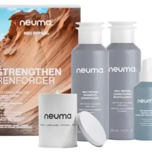 Gift set for all hair types Neuma Neu Repair Strengthen + free candle and spray
