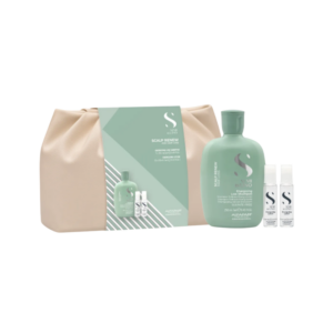 Alfaparf Milano – Semi Di Lino Scalp Regeneration Kit Against Hair Loss (Limited Edition) shampoo 250ml + energizing lotion 10mlx12