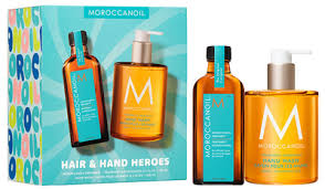 Moroccanoil Hair 100ml and Hand 360ml Heroes Kit